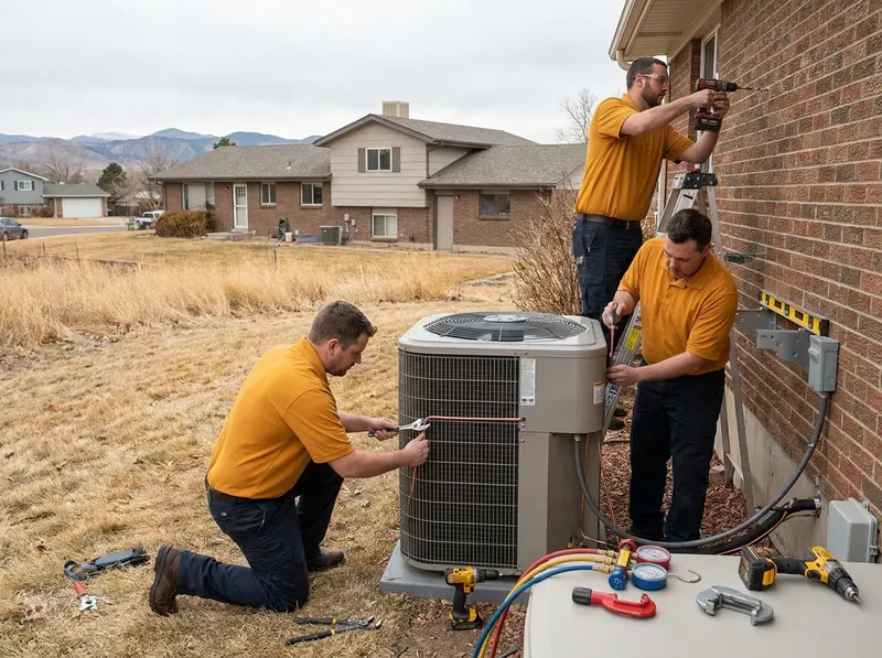 Central Air Conditioner Installation in Denver, CO
