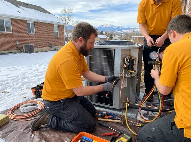 Cold-Climate Heat Pump Conversion in Denver, CO